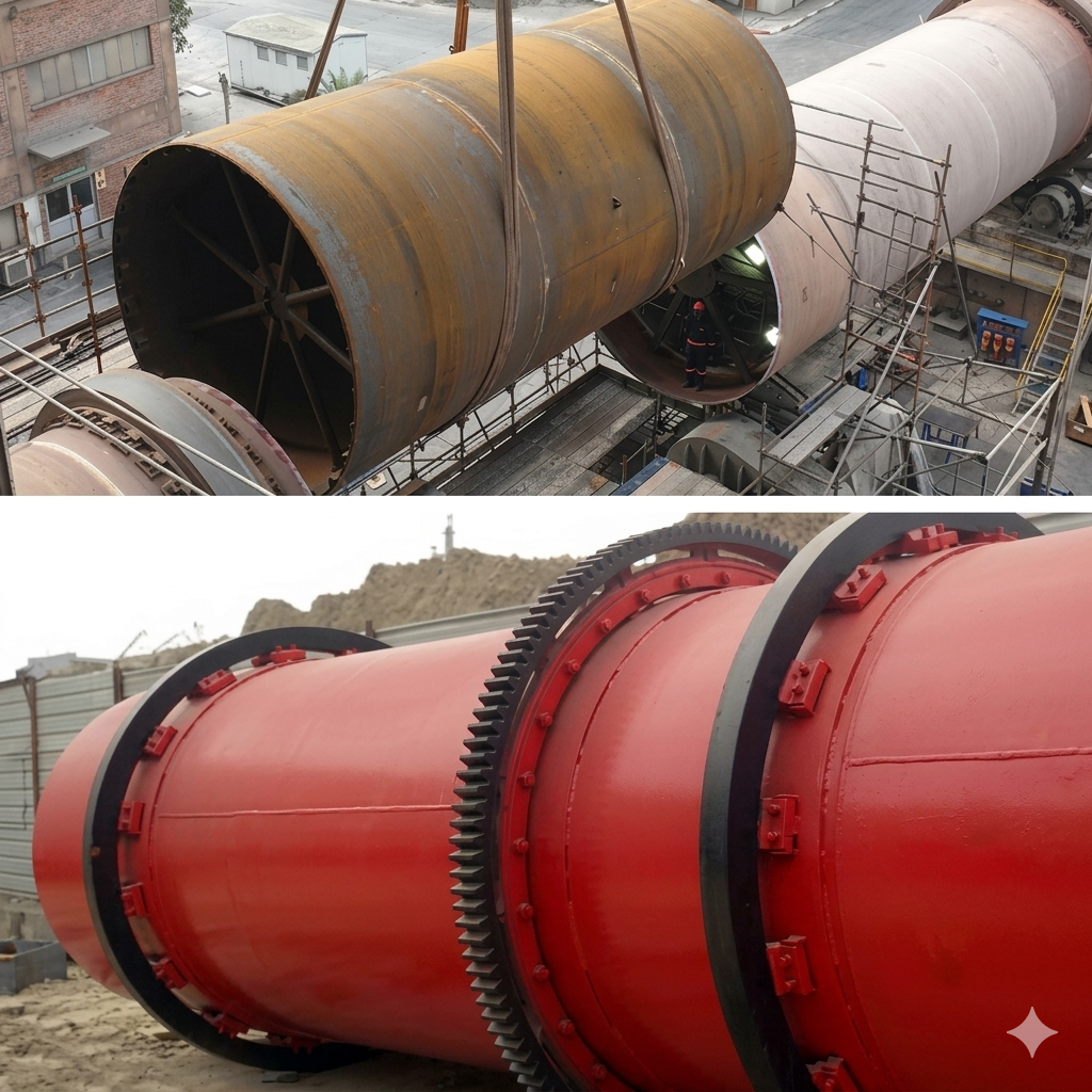 Kiln Shell - High Strength Steel