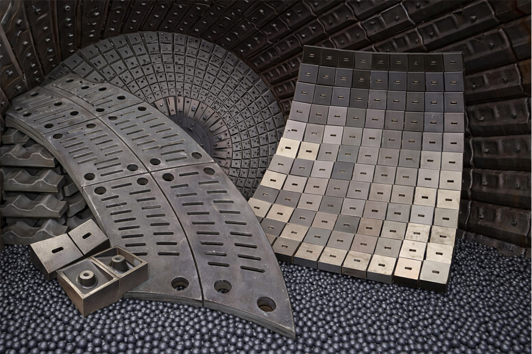 Mill Liners - High Chromium Alloyed Steel